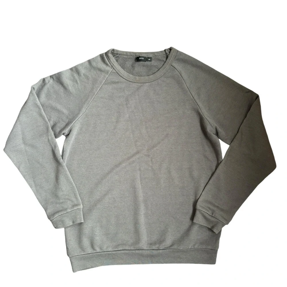 Onia Sailing Ship Pullover Sweatshirt Gray Men’s Size S - Picture 3 of 9